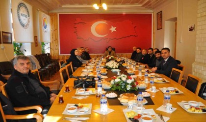 KATSO Başkanı Bozan, basınla buluştu