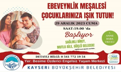 KAYMEKten Ebeveynlik Meşalesi: Çocuklarınıza Işık Tutun Eğitim Programı