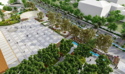 Kuşadasının kalbi kent meydanında atacak