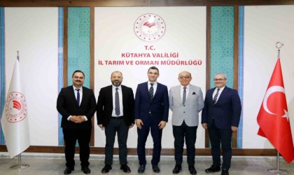 Kütahya OSB Yönetiminden yeni göreve başlayan kurum yetkililerine ziyaret
