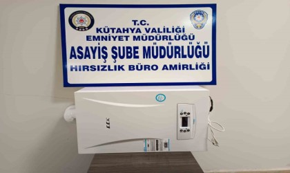 Kütahyada çalınan 3 kombiden 1i ele geçirildi