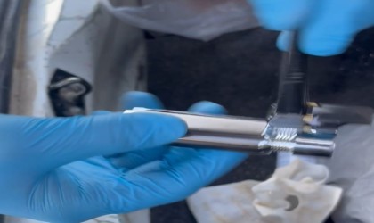 Kütahyada Yunus Timleri tarafından bir araçta uyuşturucu ele geçirildi