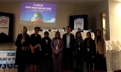 Lise öğrencilerine sağlık hakkı anlatıldı