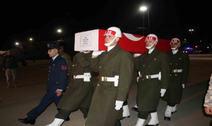 Malatyalı şehidin naaşı memleketine getirildi