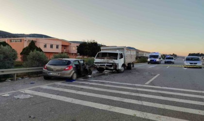 Manisada kaza: 1 ölü 3 yaralı