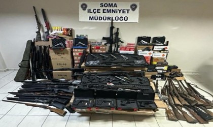 Manisada silah kaçakçılarına operasyon: 2 kişi tutuklandı