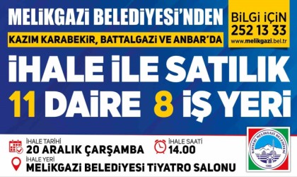 Melikgazi Belediyesinden ev ve işyeri almak isteyenlere büyük yatırım fırsatı