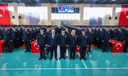 Mersinde 446 polis adayı mezun oldu