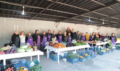 Mezitlide yerli üretim doğal ürünler sergilendi