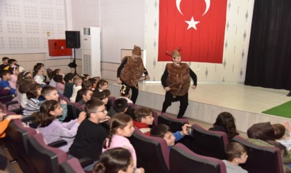 Minikler buğdayın yolculuğuna tanık oldu