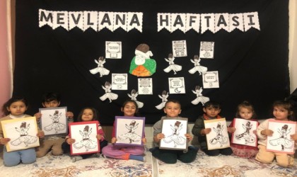 Minikler Mevlana Haftasını kutladı