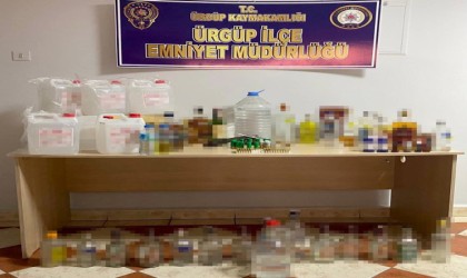 Nevşehirde yılbaşı öncesi kaçak alkol operasyonu