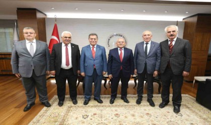 Oda başkanlarından büyükşehire ziyaret