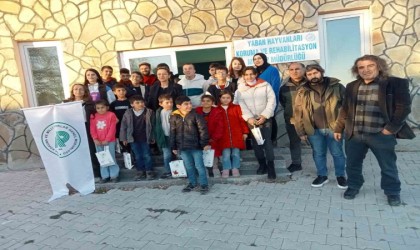 Özel öğrencilerden yaban hayatı merkezine ziyaret
