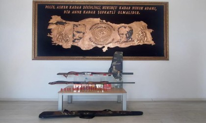 Polis ekiplerinden kaçak alkollü içecek operasyonu