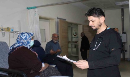 Sağlık savaşçıları yeni yıla görevleri başında giriyor