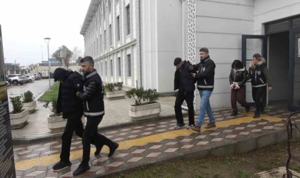Sahte dekontla 400 bin TLlik vurgun yapan 5 şüpheli tutuklandı