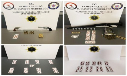 Samsunda zehir tacirlerine geçiş yok: 28 kişi yakalandı