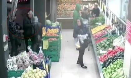 Saniyeler içinde hırsızlık