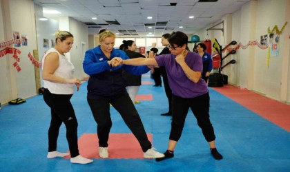 Seferihisarlı kadınlara savunma sanatı kursu