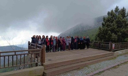 Spil Dağı Mili Parkı, TDED kadın komisyon üyelerine tanıtıldı