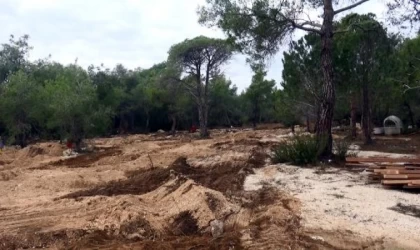 Tadilattaki otelin molozunun ormana döküldüğü ve ağaçların kesildiği iddiasıyla suç duyurusu