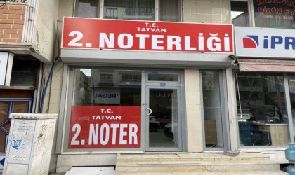 Tatvanda 2nci noter açıldı