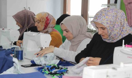 Tekkeköyde kadınlar meslek ediniyor