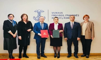 ULUSKON, Litvanya’da Vilnius Ticaret Odası ile iş birliği protokolü imzaladı