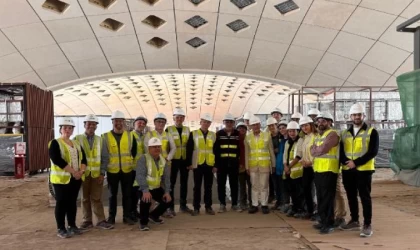 Ünlü mimar Norman Foster, Limak’ın Kuveyt’teki havalimanı projesini ziyaret etti