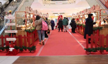 Üretici kadınların el yapımı ürünleri Espark AVMde sergileniyor