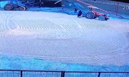 Üzerine helezon makinesi devrilen iş adamı hayatını kaybetti