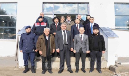 Vali Aslan, inşaattı devam eden ASM inceledi