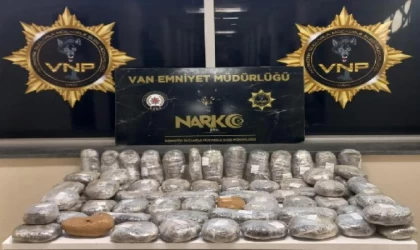 Van’da 161 kilo uyuşturucu ele geçirildi; 4 gözaltı