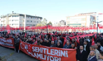 Van’da ’Teröre Lanet’ yürüyüşü