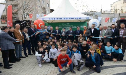 Yıldırımda Şehit Yusuf Sel Parkı hizmete açıldı