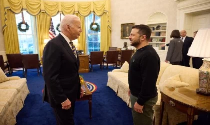 Zelenski, Biden ve Harris ile bir araya geldi