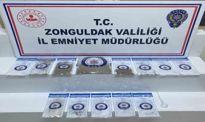 Zonguldakta uyuşturucu operasyonunda 4 kişi tutuklandı