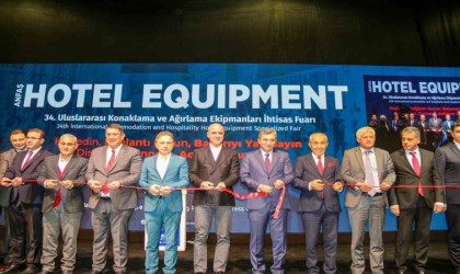 10 binin üzerinde ziyaretçinin ağırlanacağı Uluslararası Konaklama ve Ağırlama Ekipmanları İhtisas Fuarı kapılarını açtı