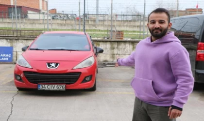 2 ayda park halindeki otomobiline 4 kez çarptılar