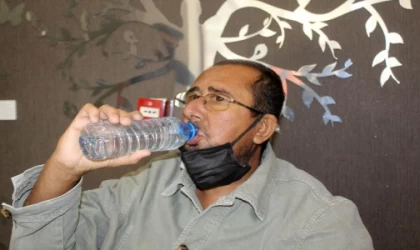 9 yıl hasret kaldığı suyu, nakil sonrası kana kana içti