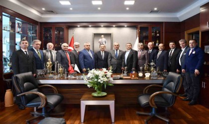 Ahbaplardan Tepebaşı Belediye Başkanı Ahmet Ataça ziyaret