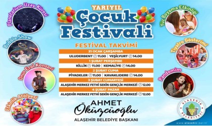 Alaşehir Belediyesi çocukları unutmadı