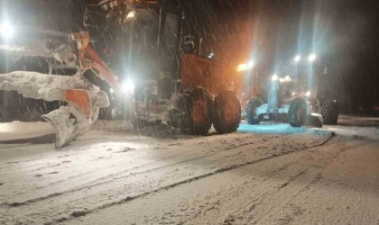Antalya-Konya karayolunda kar yağışı başladı