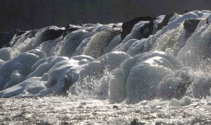 Ardahanda Antarktikayı aratmayan görüntüler