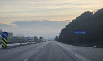 Bandırmada sis etkili oluyor