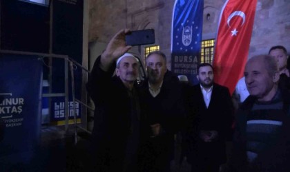 Başkan Aktaş seçim çalışmasına Ulu Camide başladı