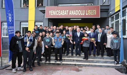 Başkan Aktaşla tecrübe paylaşımı
