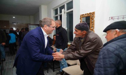 Başkan Mesut Ergin Kırsal Mahallelerde