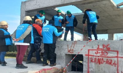 BAÜNde AFAD arama ve kurtarma eğitimi tamamlandı